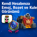 Kendi Hesabına Rozet / Emoji / Kule Görünümü