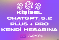 ⭐️ KENDİ HESABINIZA 1 AY CHATGPT PRO GPT-5.2 ⭐️