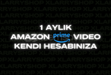 ⭐[KENDI HESABINIZA] 1 AYLIK AMAZON PRIME VIDEO