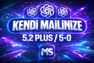 [KENDİ HESABINIZA] 1 Aylık ChatGPT 5.0 Premium