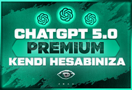 [KENDİ HESABINIZA] 1 Aylık ChatGPT 5.0 Premium