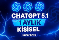 ⚡ ( KENDİ HESABINIZA!) 1 Aylık CHATGPT PLUS ⚡