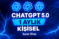 ⚡ ( KENDİ HESABINIZA!) 1 Aylık CHATGPT PLUS ⚡