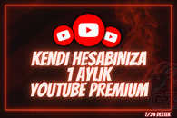 Kendi Hesabınıza 1 Aylık Premium + GARANTİ