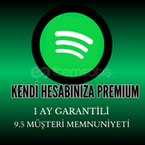 ⭐ KENDİ HESABINIZA ⭐ 1 AYLIK SPOTİFY PREMİUM