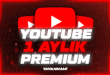 ⭐KENDİ HESABINIZA 1 AYLIK YOUTUBE PREMİUM