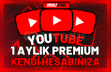 ⭐Kendi Hesabınıza 1 Aylık Youtube Premium⭐ 