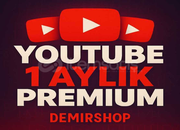 ⭐KENDİ HESABINIZA⭐ 1 Aylık Youtube Premium