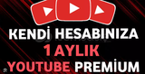 ⭐[KENDİ HESABINIZA] 1 AYLIK YOUTUBE PREMiUM⭐