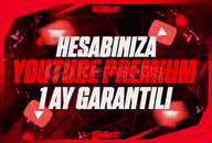 ⭐KENDİ HESABINIZA 1 AYLIK YOUTUBE PREMİUM⭐