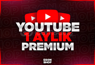 ⭐[KENDİ HESABINIZA] 1 AYLIK YOUTUBE PREMiUM