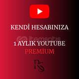 ⭐[KENDİ HESABINIZA] 1 AYLIK YOUTUBE PREMİUM