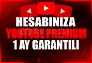 ⭐HEDİYELİ KENDİ HESABINIZA 1 AY YOUTUBE PREMİUM⭐