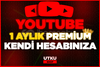 ✅[KENDİ HESABINIZA]✅⭐1 AYLIK YOUTUBE PREMİUM⭐