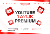 ⭐Kendi Hesabınıza | 1 Aylık Youtube Premium⭐