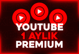 ⭐[KENDİ HESABINIZA] 1 AYLIK YOUTUBE PREMİUM⭐