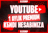 ⭐Kendi Hesabınıza 1 aylık Youtube Premium