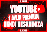 ⭐Kendi Hesabınıza 1 aylık Youtube Premium