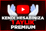 Kendi Hesabınıza 1Aylık Youtube Premium(Anında)
