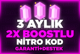 [KENDİ HESABINIZA] 3 AYLIK 2X BOOST NİTRO