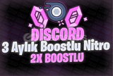 [KENDİ HESABINIZA] 3 Aylık Nitro 2x Boost