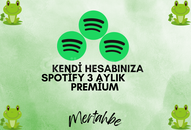 ⭐Kendi Hesabınıza 3 Aylık Premium