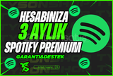 Kendi Hesabınıza 3 Aylık Spotify Premium