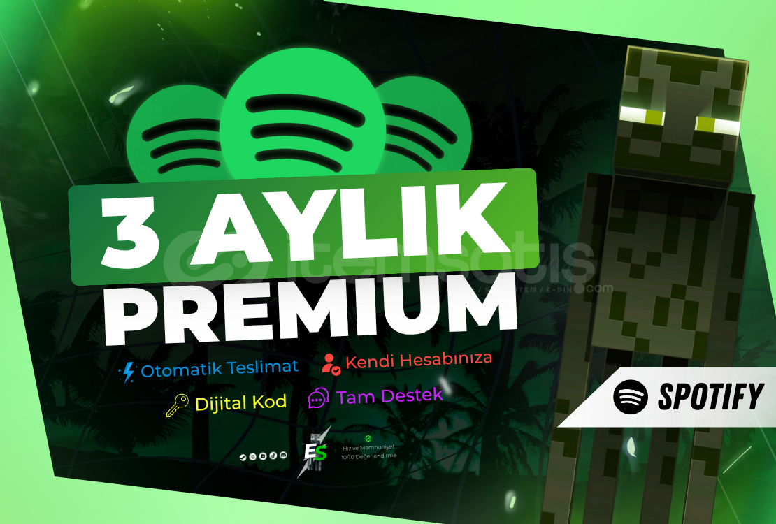 ⚡Kendi Hesabınıza - 3 Aylık Spotify Premium⚡ ⚡Kendi Hesabınıza - 3 Aylık Spotify Premium⚡