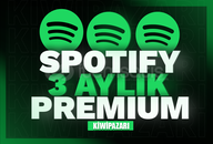 ⭐[KENDİ HESABINIZA] 3 Aylık Spotify Premium