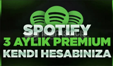 KENDİ HESABINIZA 3 AYLIK SPOTİFY PREMİUM