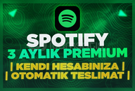 ⭐(KENDİ HESABINIZA) 3 AYLIK SPOTİFY PREMiUM⭐