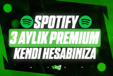 ⭐[HESABINIZA] Spotify 3 Aylık Premium Kod