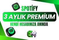 ⭐Kendi Hesabınıza 3 Aylık Spotify Premium⭐