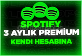 Kendi Hesabınıza | 3 Aylık Spotify Premium