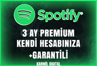 ✅[KENDİ HESABINIZA] 3 AYLIK SPOTİFY PREMIUM
