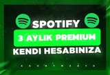 Kendi Hesabınıza | 3 Aylık Spotify Premium