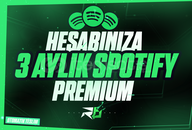 ⭐ [KENDİ HESABINIZA] | 3 Aylık Spotify Premium