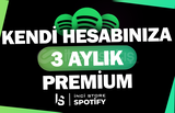 KENDİ HESABINIZA | 3 Aylık Spotify PREMİUM