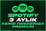 Kendi Hesabınıza | 3 Aylık Spotify Premium