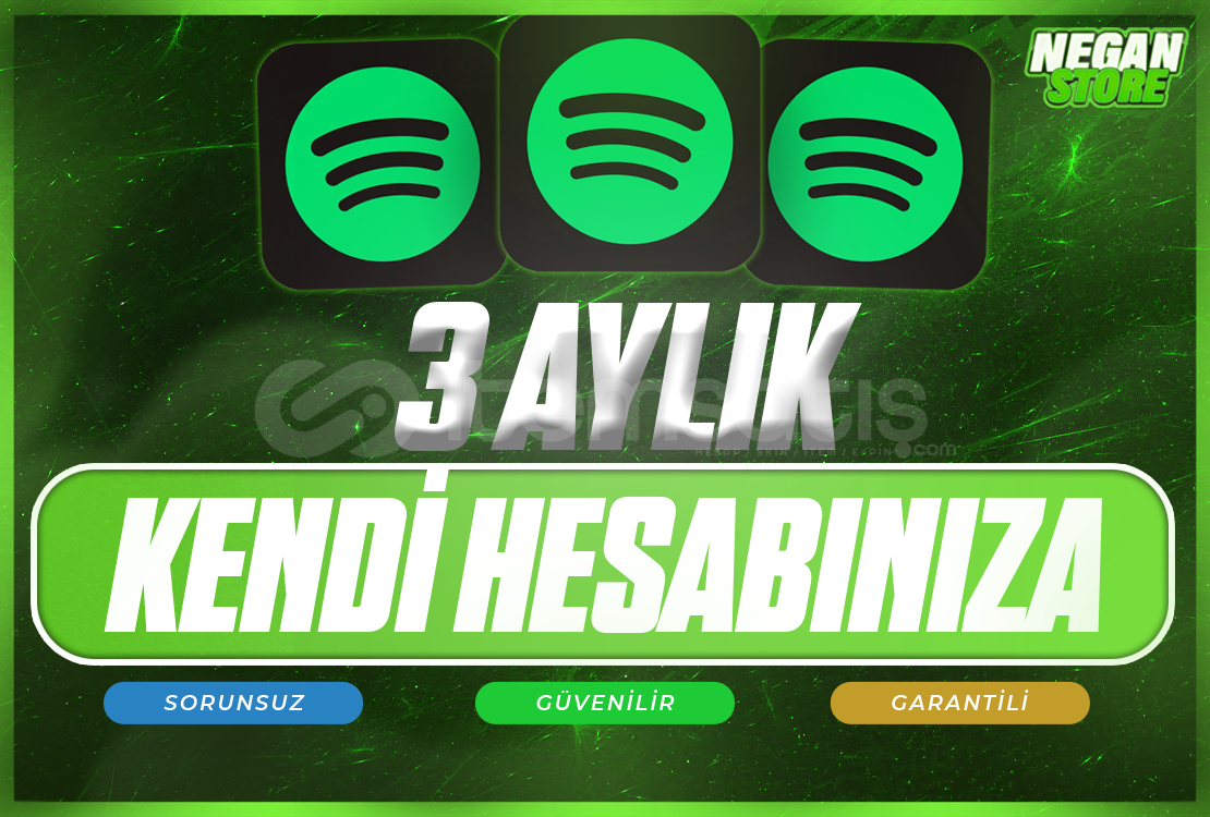 【KENDİ HESABINIZA】3 Aylık Spotify Premium 【KENDİ HESABINIZA】3 Aylık Spotify Premium