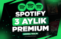 [Kendi Hesabınıza] 3 Aylık Spotıfy Premium