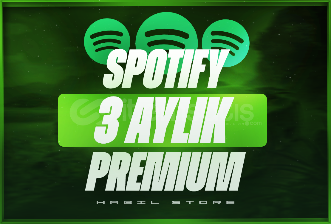 KENDİ HESABINIZA | 3 Aylık Spotify PREMİUM KENDİ HESABINIZA | 3 Aylık Spotify PREMİUM