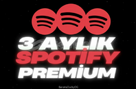 ✅KENDİ HESABINIZA | 3 Aylık spotify premıum ✅