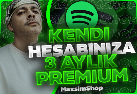 ⭐ Kendi Hesabınıza 3 Aylık Spotify Premium⭐ ⭐ Kendi Hesabınıza 3 Aylık Spotify Premium⭐