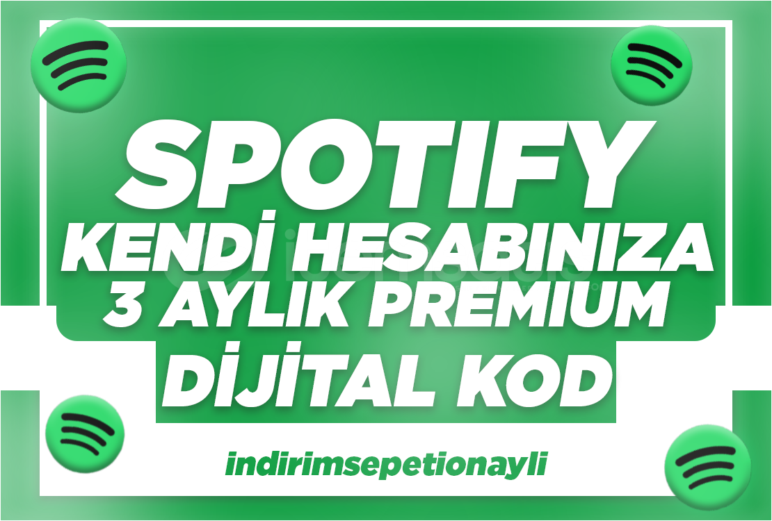 Kendi hesabınıza 3 aylık Spotify Premium KOD Kendi hesabınıza 3 aylık Spotify Premium KOD