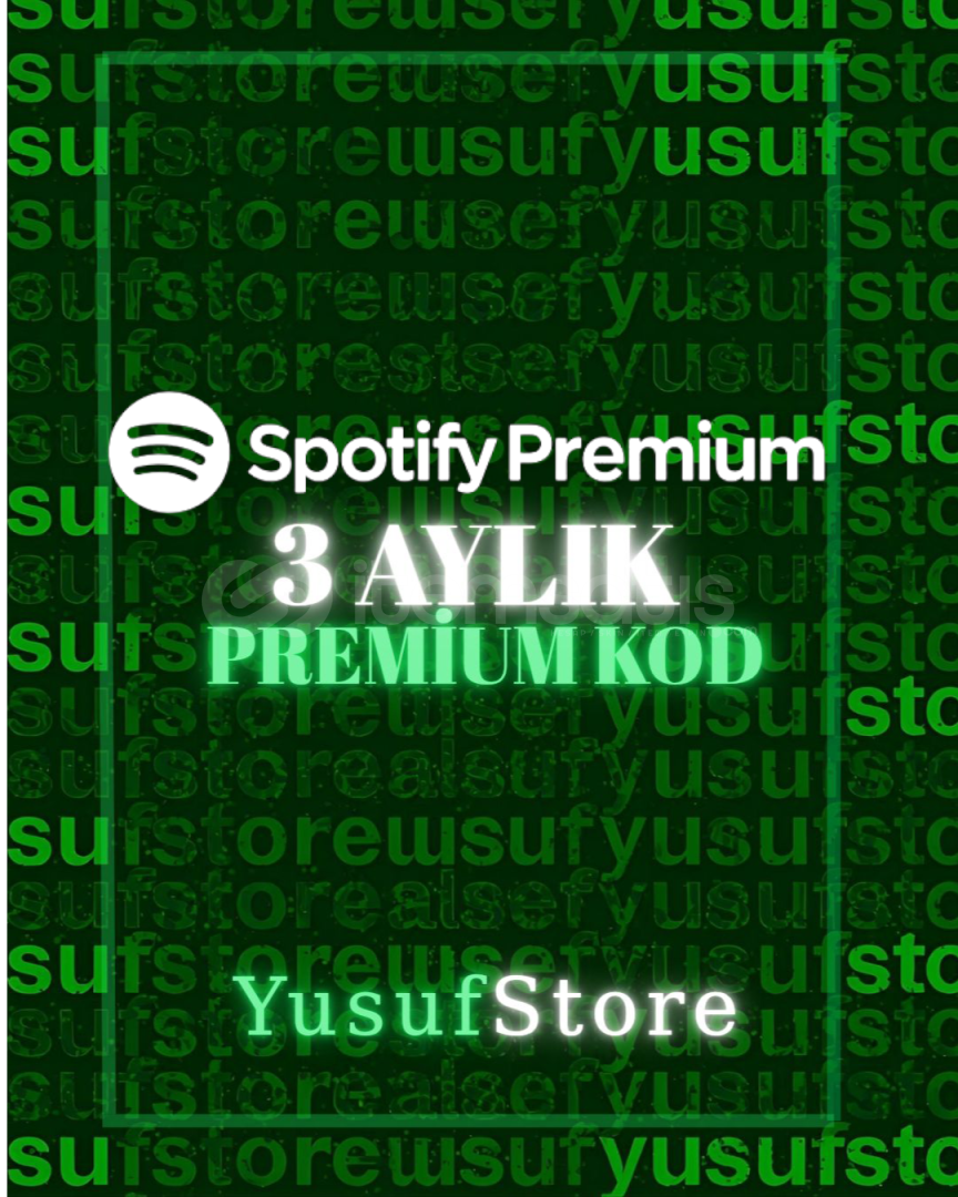 (KENDİ HESABINIZA) 3 AYLIK SPOTİFY PREMİUM KOD (KENDİ HESABINIZA) 3 AYLIK SPOTİFY PREMİUM KOD