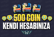 Kendi Hesabınıza 500 COİN BAN YOK HIZLI TESLİM