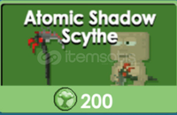 Kendi hesabınıza Atomic Shadow Scythe alın