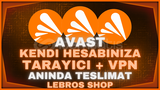 ⭐Kendi Hesabınıza Avast Pro+ [Anında Teslimat] 