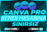 Kendi Hesabınıza Canva Pro Ömür Boyu + Garanti